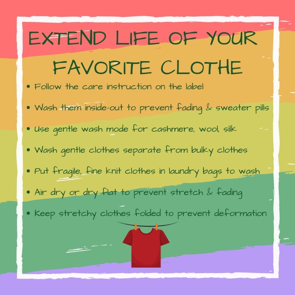 EXTEND LIVES OF YOUR CLOTHES